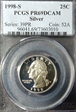 1998-S 25C Silver PR69DCAM