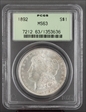 1892 $1 MS63