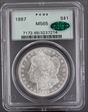 1887 $1 MS65