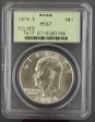 1974-S $1 Silver MS67