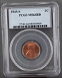 1945-S 1C MS66RD
