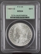 1901-O $1 MS64
