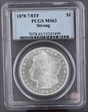 1878 7/8TF $1 Strong MS63