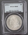 1878-S $1 MS65