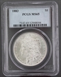 1883 $1 MS65