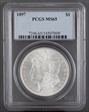 1897 $1 MS65