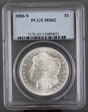 1886-S $1 MS62