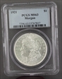 1921 $1 Morgan MS63