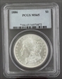 1886 $1 MS65