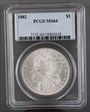 1882 $1 MS64