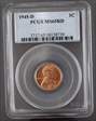 1945-D 1C MS65RD