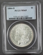 1884-O $1 MS65