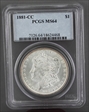 1881-CC $1 MS64
