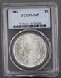 1884 $1 MS65