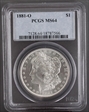 1881-O $1 MS64
