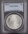 1891-S $1 MS64
