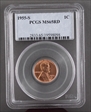 1955-S 1C MS65RD