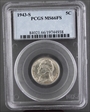 1943-S 5C MS66FS