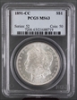 1891-CC $1 MS63