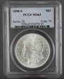 1898-S $1 MS63