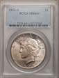 1922-S $1 MS64+