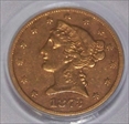 1873-S $5 XF40