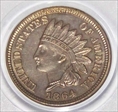 1864 1C Copper-Nickel MS64