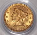 1899 $2.50 MS62