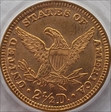 1889 $2.50 MS63