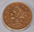 1872-S $5 VF35