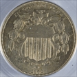 1866 5C Rays MS63