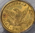 1906 $2.50 MS62