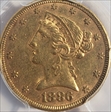 1886 $5 AU53