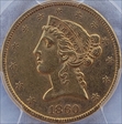 1860 $5 AU55