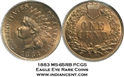 1883 1C MS65RB