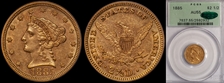 1885 $2.50 AU55