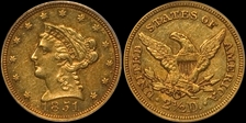 1851-C $2.50 AU50