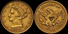1852-C $2.50 XF45