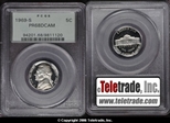 1969-S 5C PR68DCAM