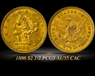 1886 $2.50 AU55