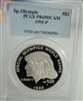 1995-P $1 Special Olympics PR69DCAM