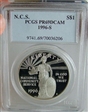1996-S $1 Nat. Comm. Service PR69DCAM