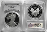 1988-S $1 Silver Eagle PR70DCAM