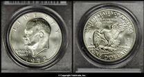 1972-S $1 Silver MS68