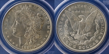 1887 $1 MS64
