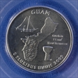 2009-D 25C Guam Satin Finish SP68
