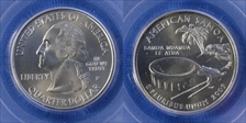 2009-P 25C American Samoa Satin Finish SP68
