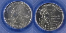 2009-P 25C U.S. Virgin Islands Satin Finish SP68