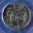 2011-D 25C Chickasaw NP MS67
