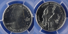 2013-P 25C Mount Rushmore NP First Strike MS67